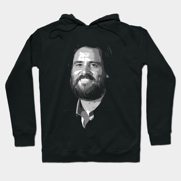 Jim Carrey - Smile Hoodie by TheMarineBiologist